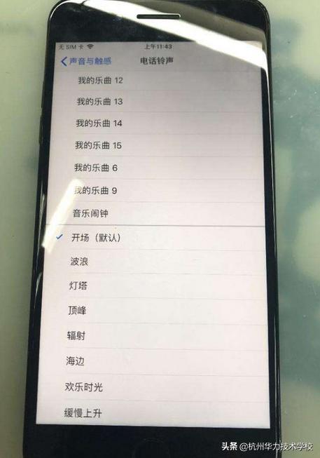 维修iPhone7P手机有铃声无振动-杭州华力学校