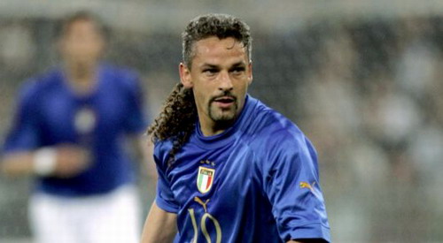 意大利天之骄子罗伯特巴乔,罗伯特巴乔那一抹忧郁的蓝色风情