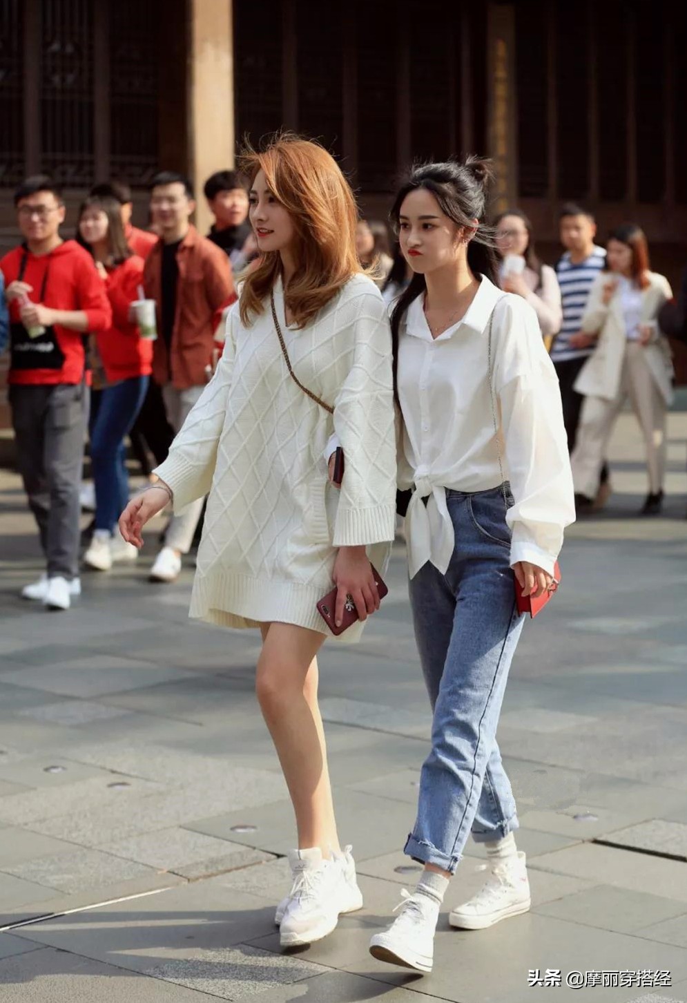 小白鞋不够靓？这4款裤子来加盟，打造“最强”的时尚阵容