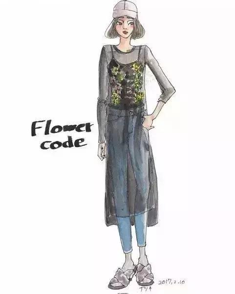 插画怎么搭配,插画教程服装设计