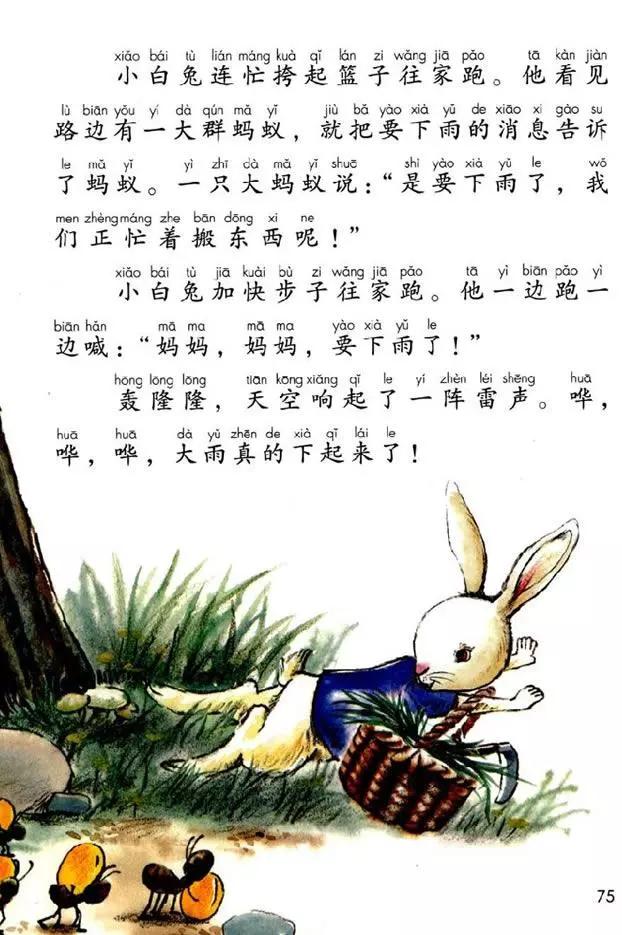 一年级下册14课要下雨了教材分析,部编版一年级下册14要下雨了教案