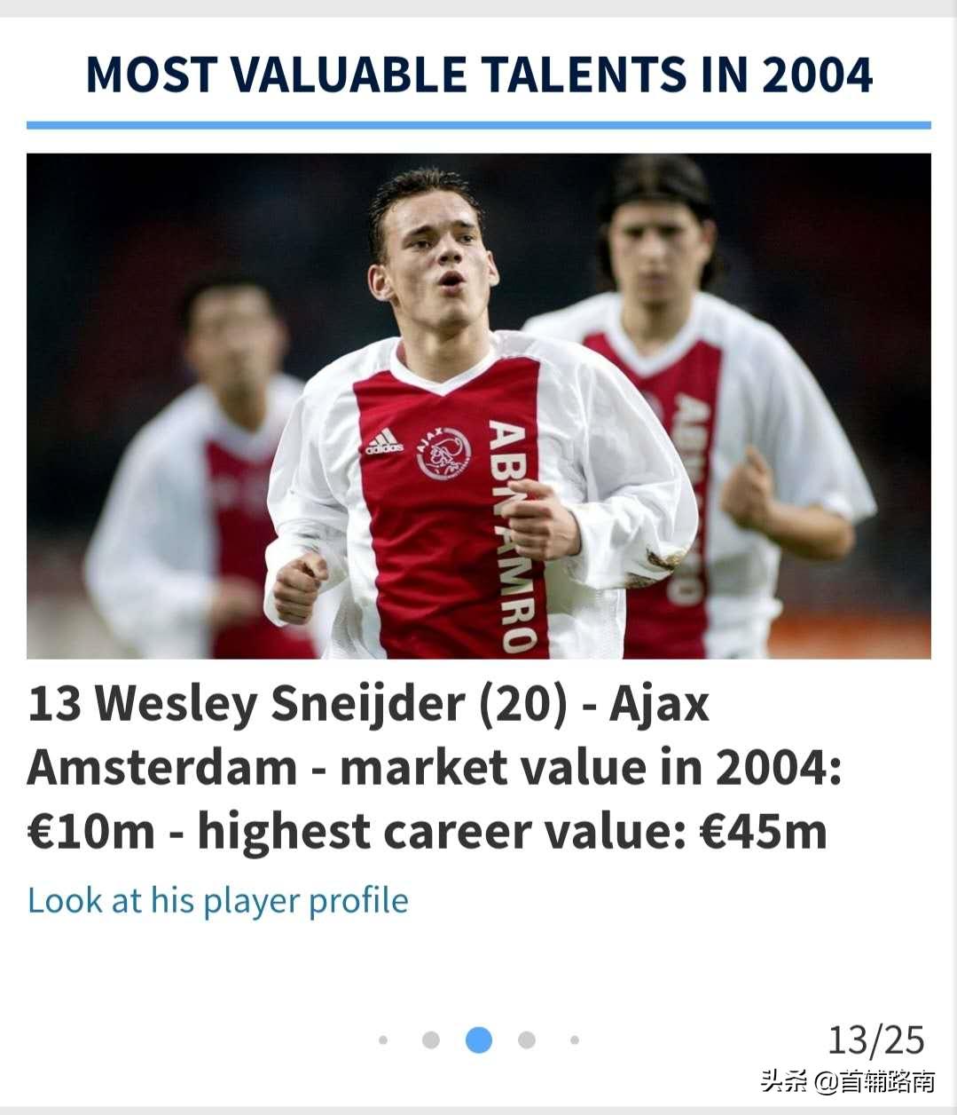 04年足球天才,04年足球新星