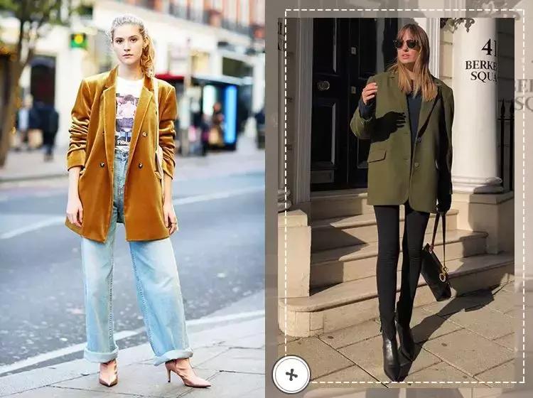 早春绝美穿搭中长款外套,开春必备外套推荐潮