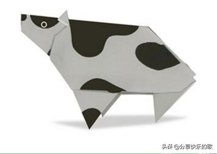 折纸十二生肖羊教程视频,动物折纸十二生肖简单折法
