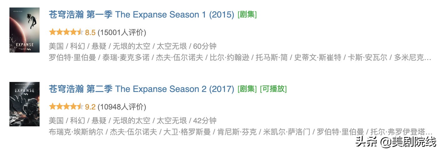 五部必看欧美科幻剧,精选六部值得一看的科幻电视剧