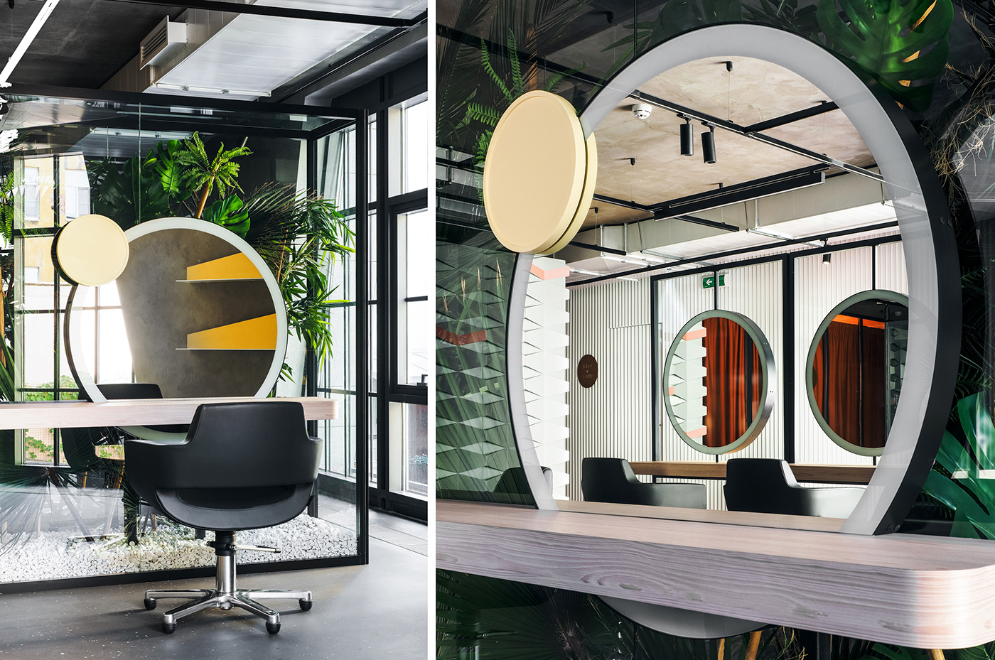 「设计」：GLAMYbeautyshop|理发店