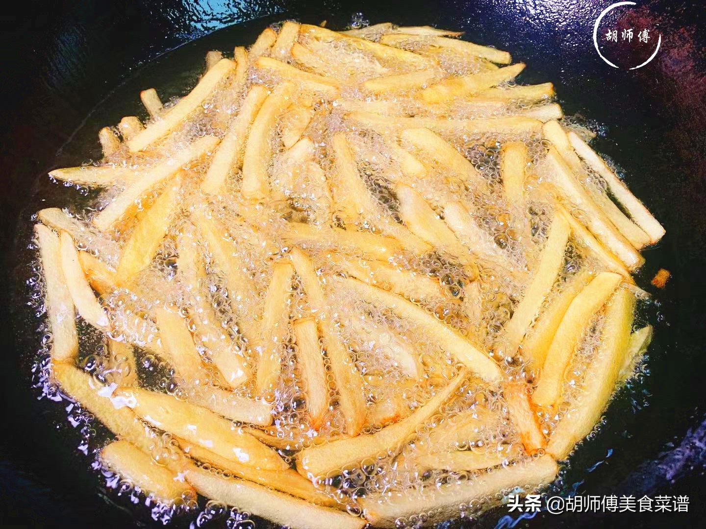 炸薯条最忌讳焯水,薯条过夜变软怎么炸得又酥脆