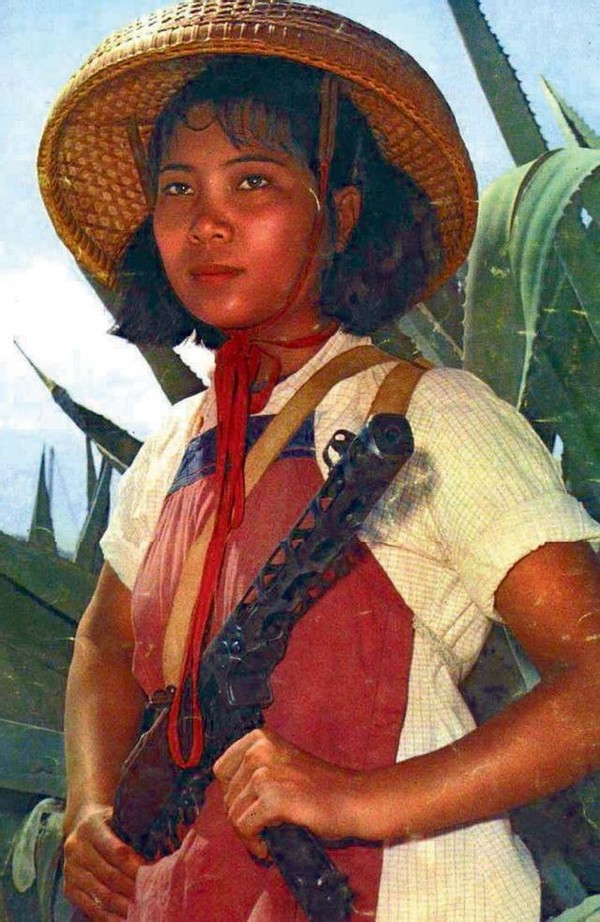 志愿军有没有装备56-1冲锋枪,志愿军用的50式冲锋枪