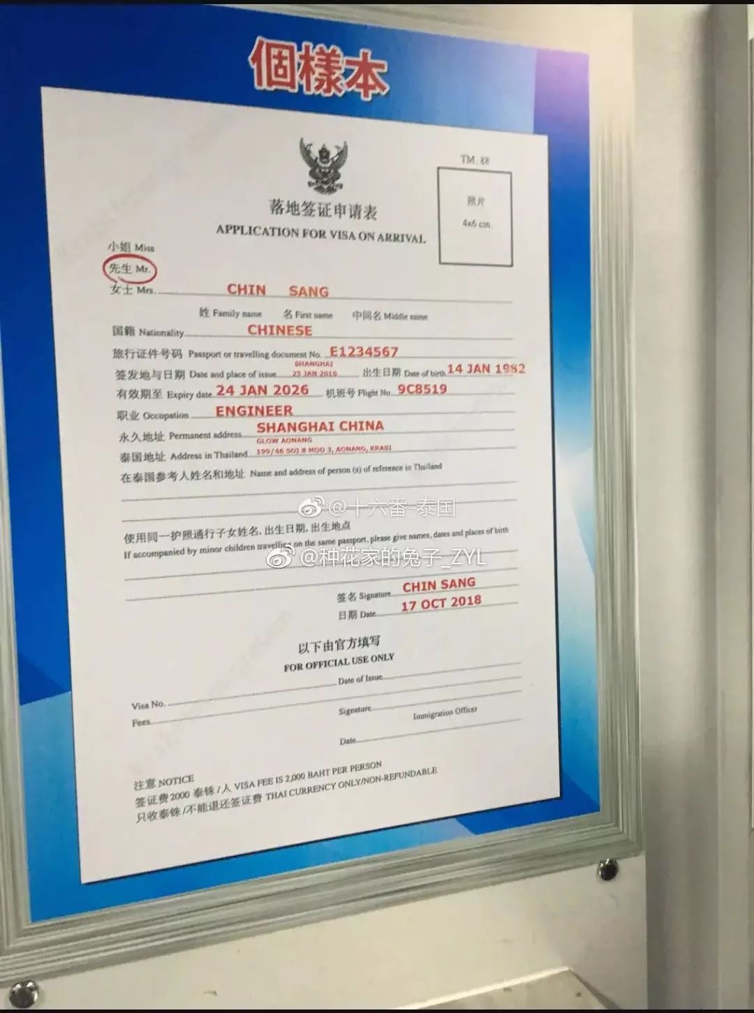 最新到泰国落地签怎么申请,教你如何在泰国落地签快速通关