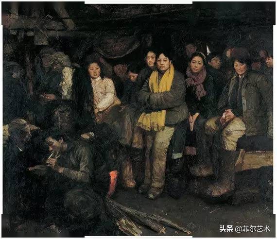 诗中有画的油画作品,油画人物写实油画