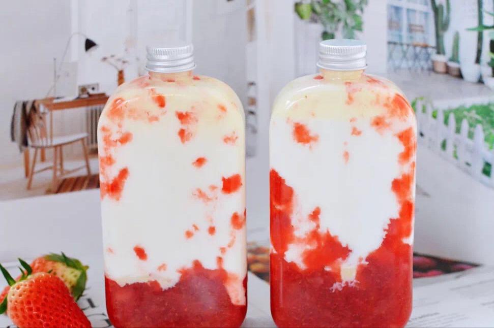 草莓牛乳推荐,韩国草莓牛乳制作方法