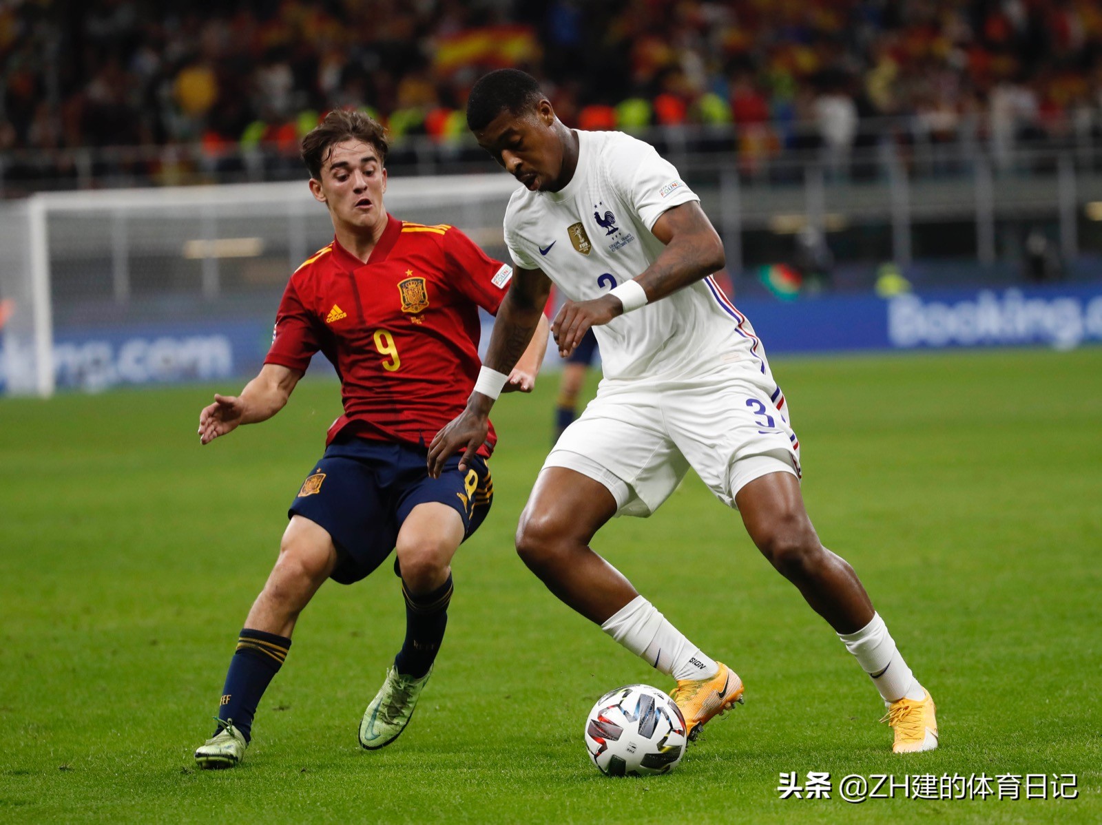 足球比分法国对西班牙,法国2-1西班牙