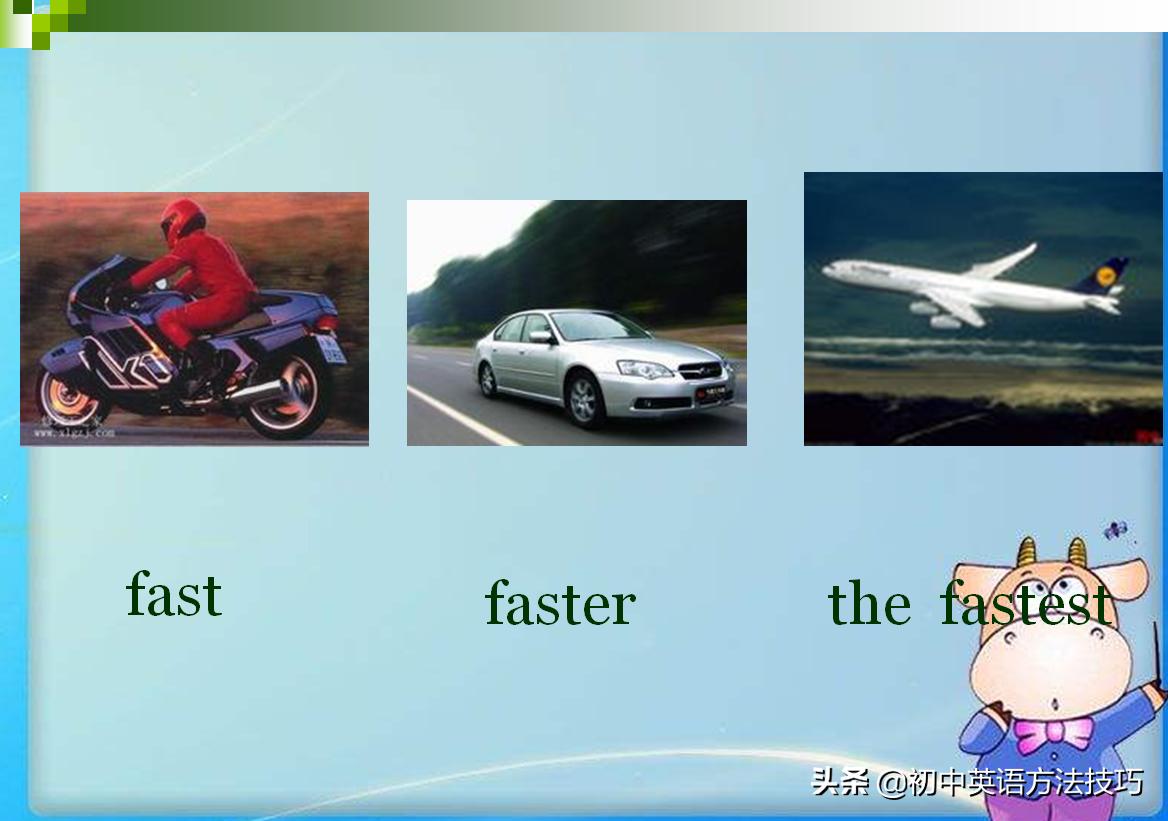 初中英语形容词和副词比较级和最高级用法大全，看过够用初中四年