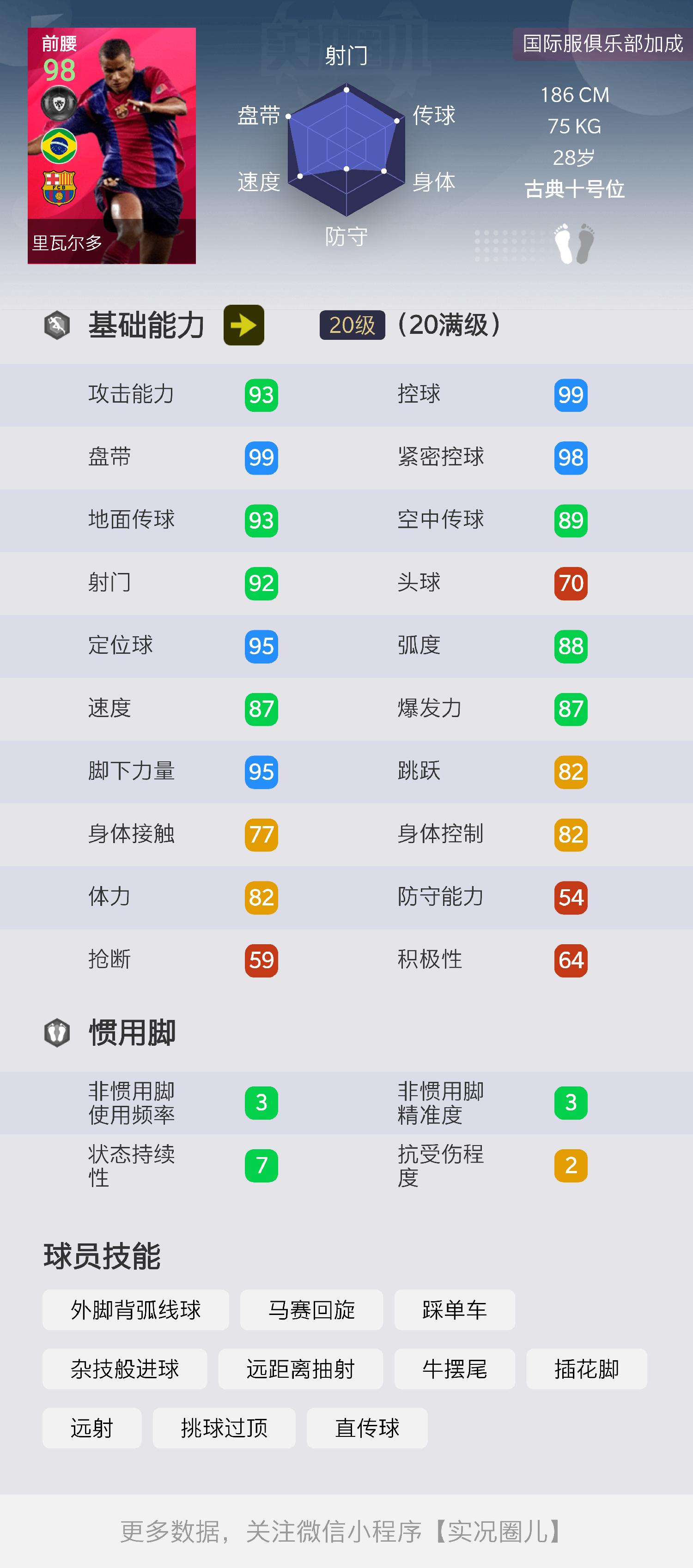 实况足球兰帕德时刻卡,实况足球各位置普卡推荐