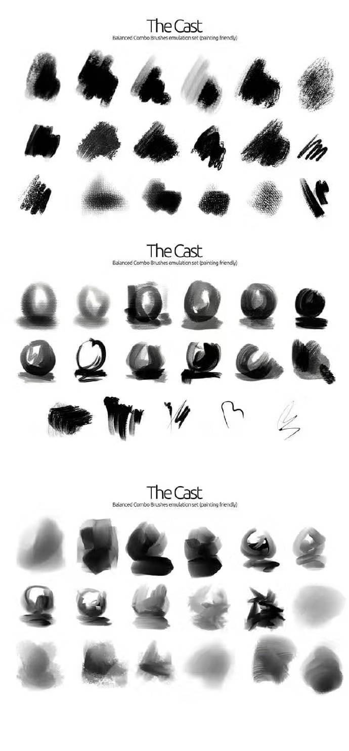 全网20000款PS笔刷合集随你挑，小白也能上手实操，内附安装方法