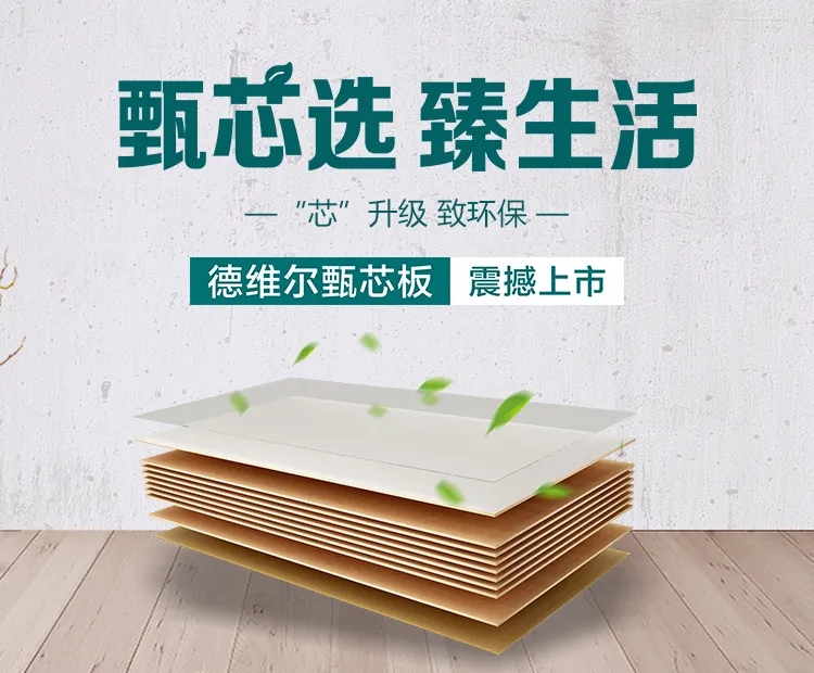 甄芯选，臻生活|德维尔甄芯板上市啦