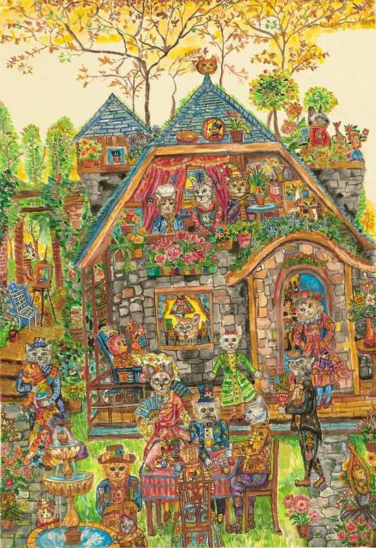 艺术者付甦丁典：香画王国与浪漫仙境