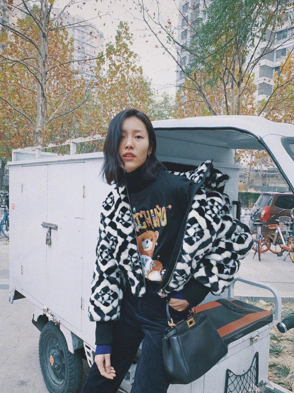 皮草穿搭博主推荐,欧美博主秋冬皮草穿搭