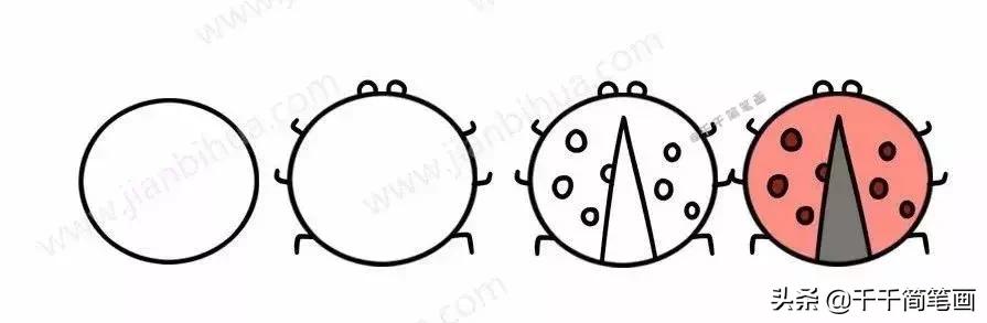 超级可爱的简笔画动物头像,呆萌小动物头像图片简笔画