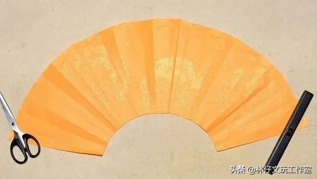 扇面书法怎样折,如何折扇面书法