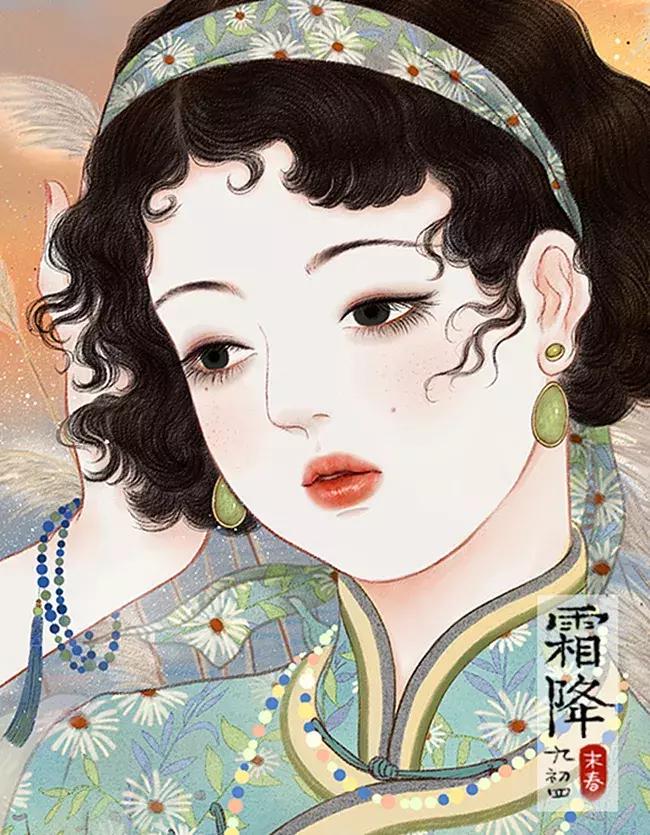 她笔下的女人韵味十足,他笔下的女子美得倾国倾城