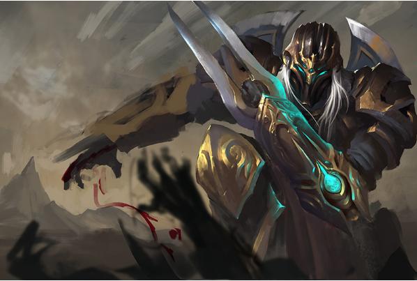 lol人物劫特效,民间自制lol皮肤