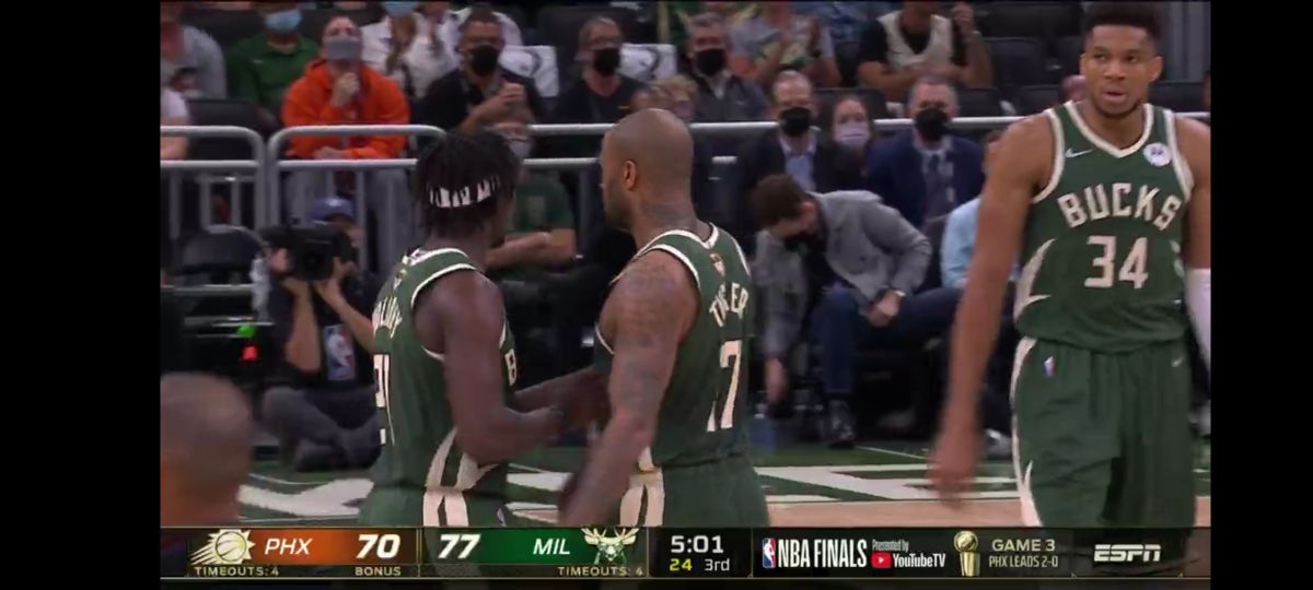 nba总决赛结束巅峰一战雄鹿vs太阳,nba总决赛太阳对阵雄鹿g6集锦