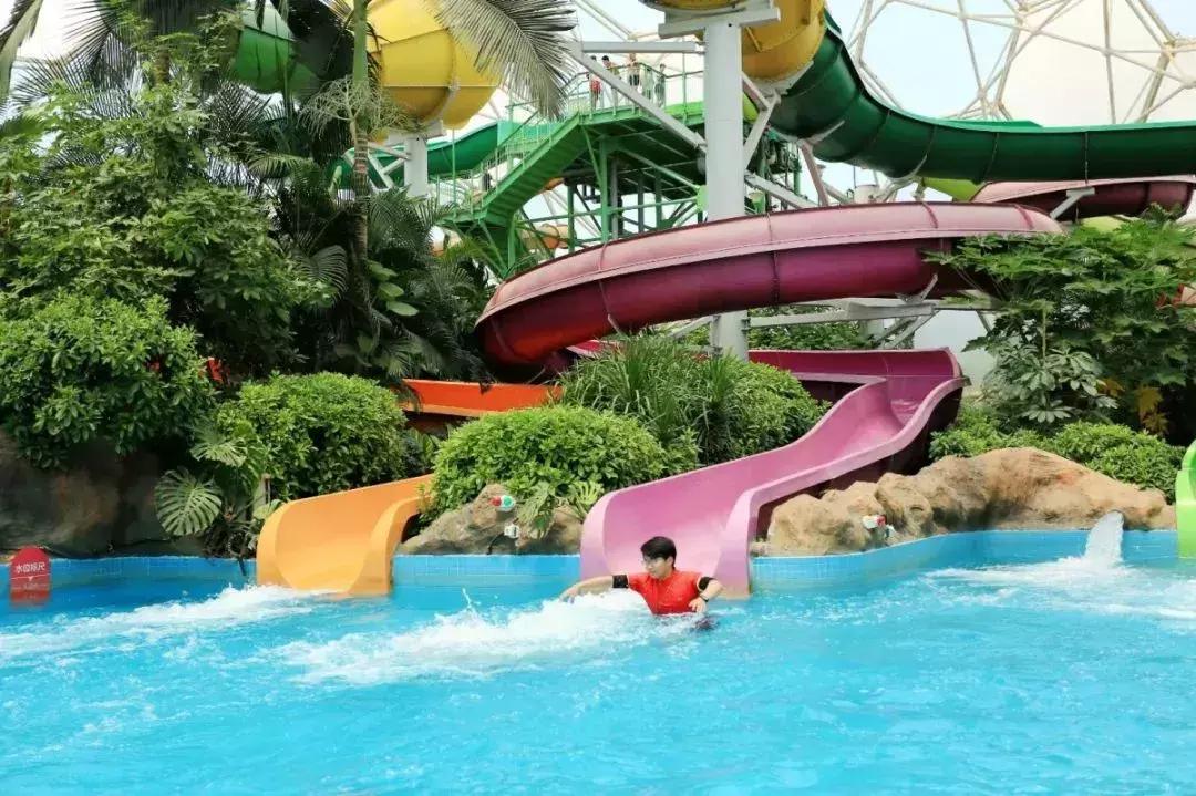 150000m²！天津欢乐谷的玛雅海滩水公园，真是太好玩了