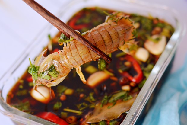 独一无二的油焖虾,虾独一无二