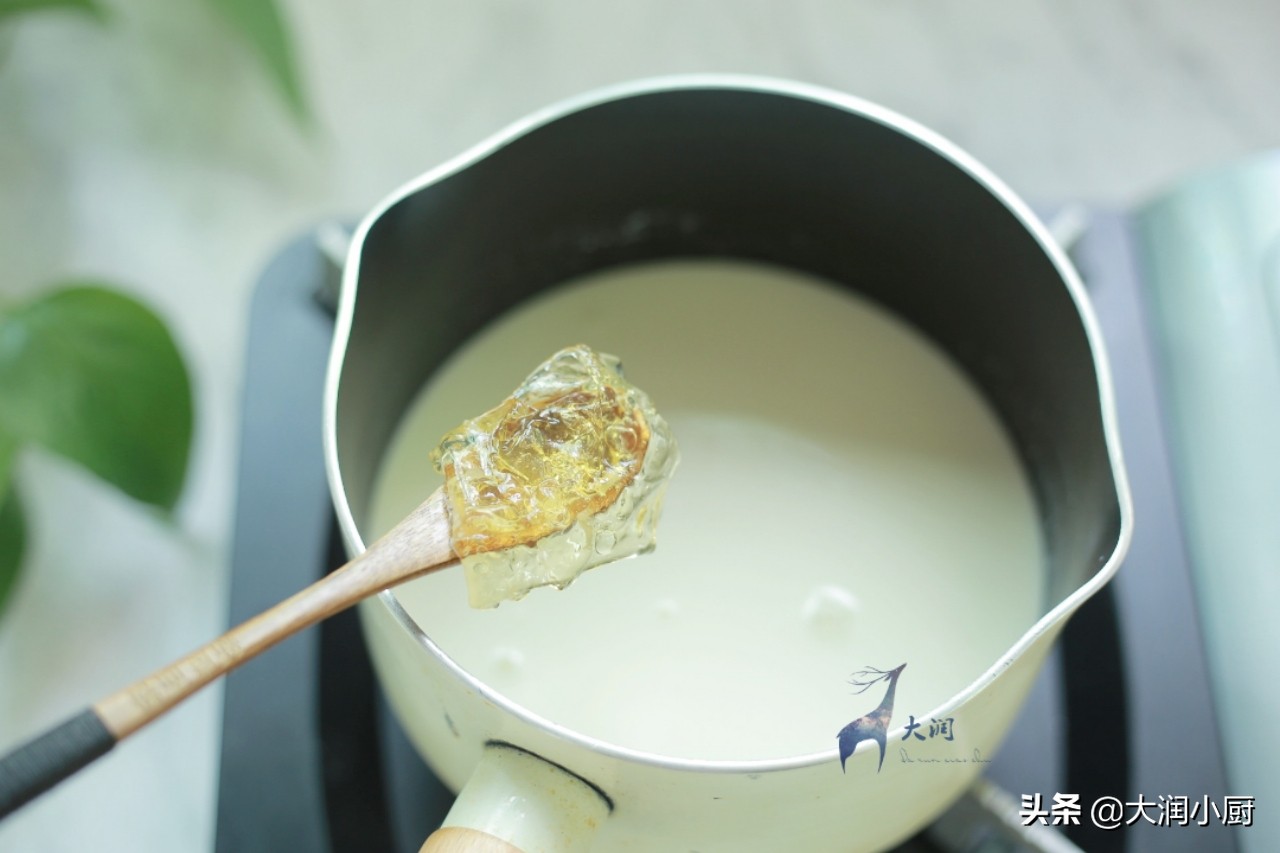 自制好看又好吃星空奶冻,超级简单奶冻怎么做