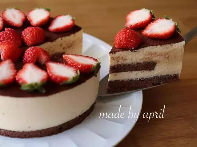 提拉米苏芒果味蛋糕做法,红叶谷甜品