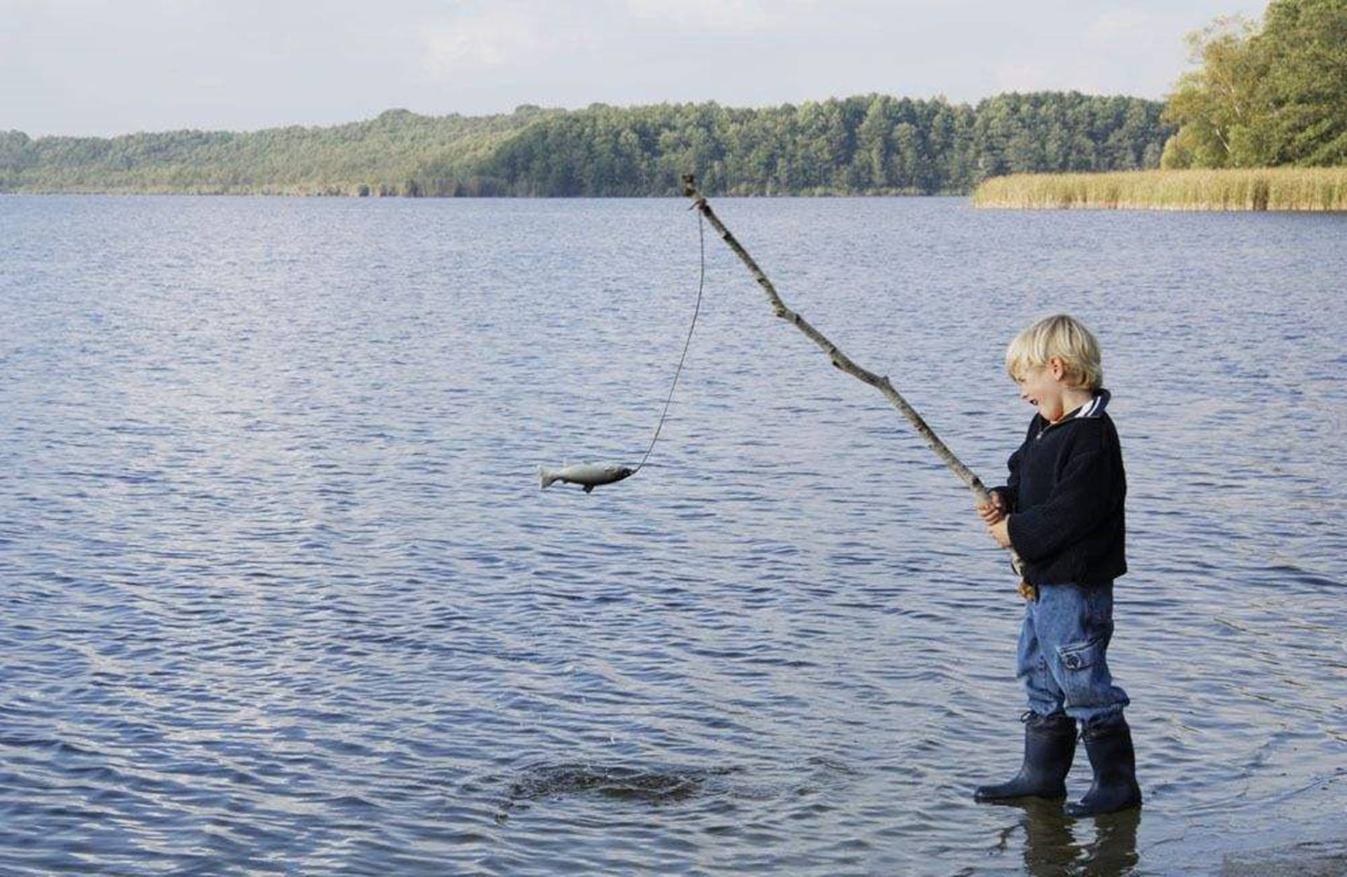 鱼钩绑在八字环上怎么绑鱼线,钓鱼新手怎么绑鱼钩入门视频教程