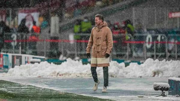 拜仁震撼瞬间,大巴黎vs拜仁雪战