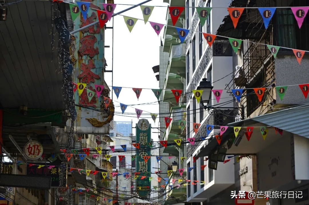 昔日繁华的澳门如今人少,澳门旧街