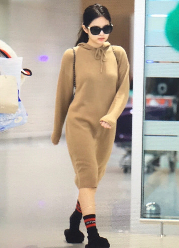 韩国衣品好的女明星jennie,jennie韩系穿搭