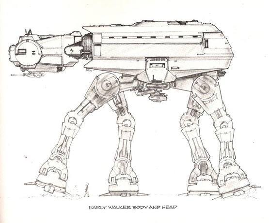 星球大战那些奇葩的设计,星球大战里的所有机甲设计