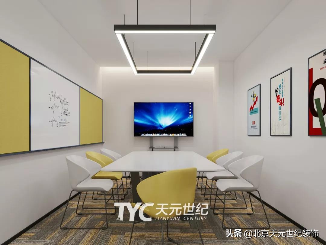 西城国际化办公室装修设计效果,北京现代简约装修设计效果图