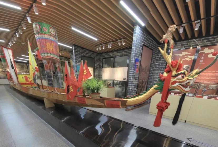 广州车陂一水同舟龙舟文化展览馆,天河古村
