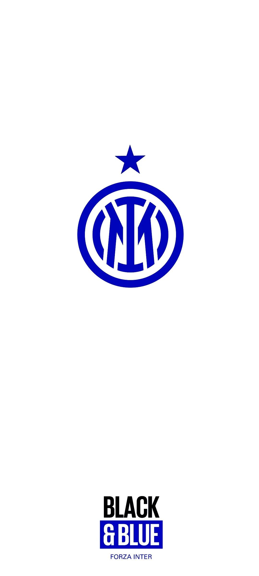 国际米兰队徽手机高清壁纸,国际米兰新队徽原创壁纸