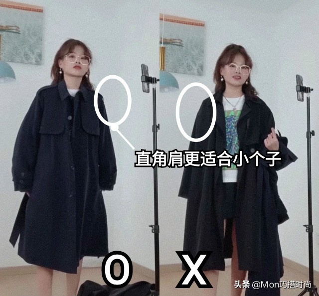 小个子穿搭150显高风衣秋,小个子中长款风衣如何穿搭好看