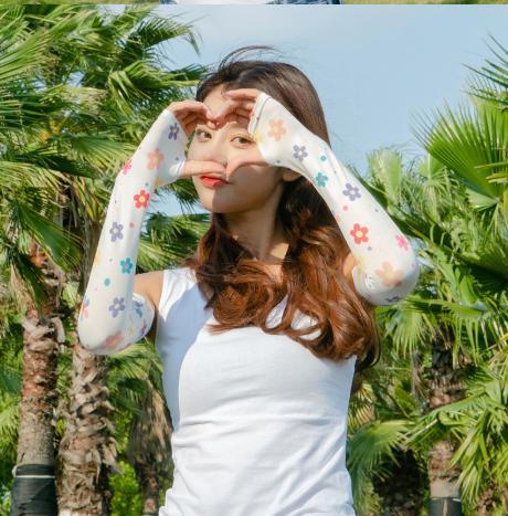 夏天戴上这款冰袖有效防止紫外线,夏天怕晒的防晒冰袖准备好了吗