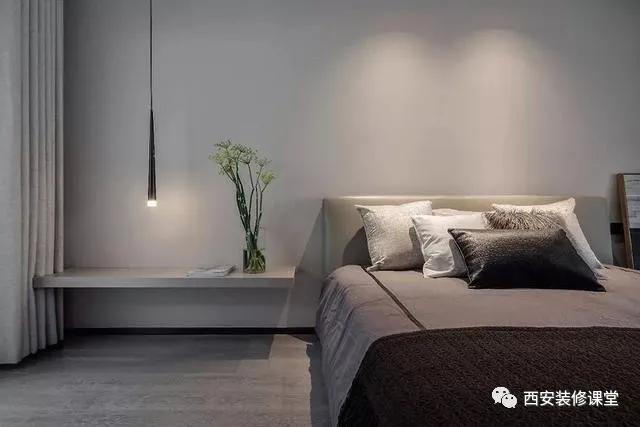 卧室放不下床头柜怎么办,卧室放不下床头柜6种形式搞定