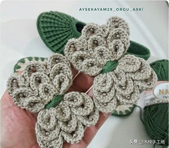 春天来了给自己添一双好鞋吧,春夏鞋子钩单鞋简单钩法