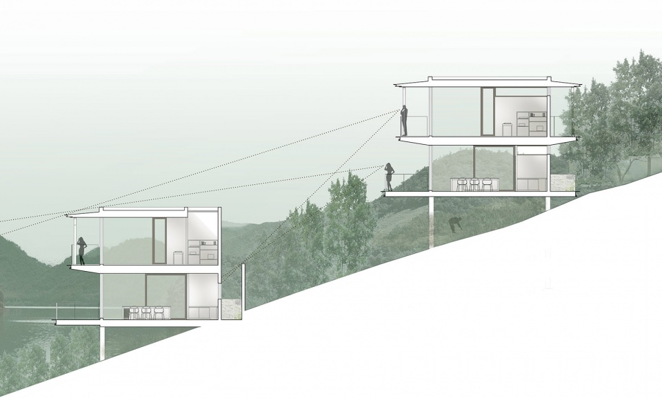 莫干山郡安里villa,莫干山郡安里全景