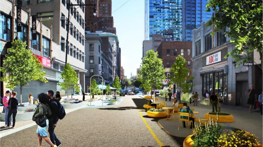 道路设计效果图,个性路面设计