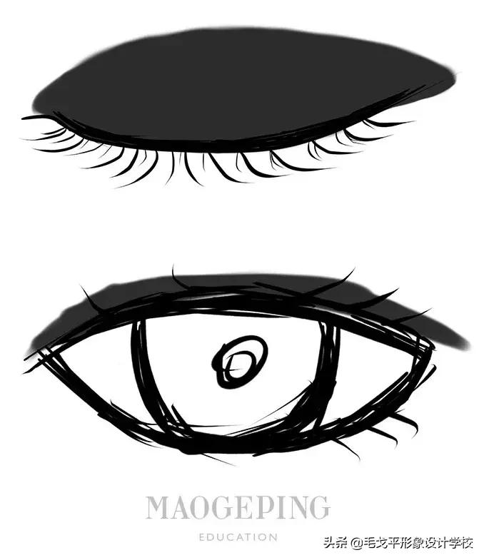 没有卧蚕的内双小眼睛怎么画眼妆,没有大双眼皮怎么画小烟熏