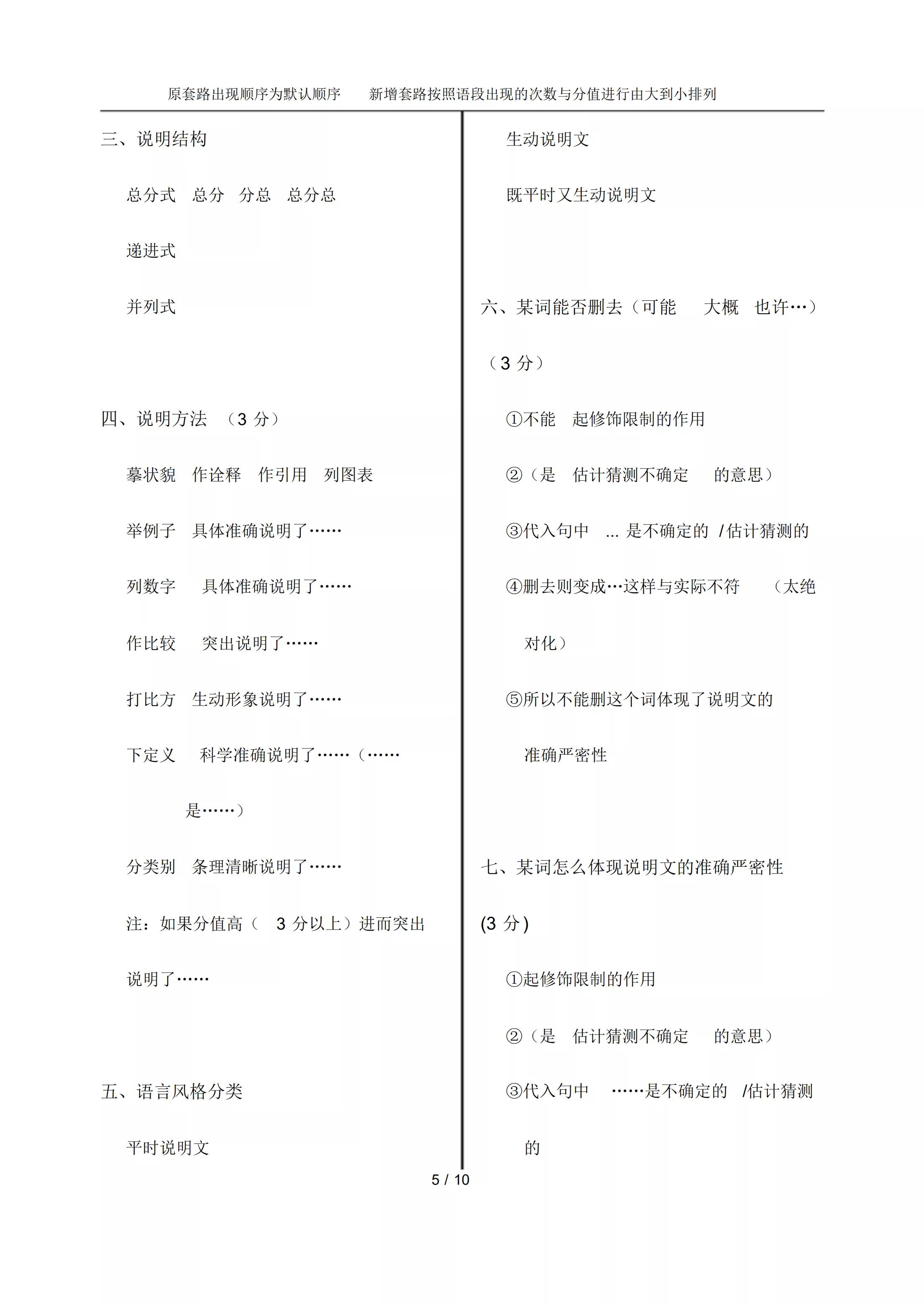 初中语文必考题型及解题方法,初中语文题型及答题思路技巧