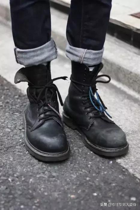 适合年轻人穿男靴,男生轻熟男靴