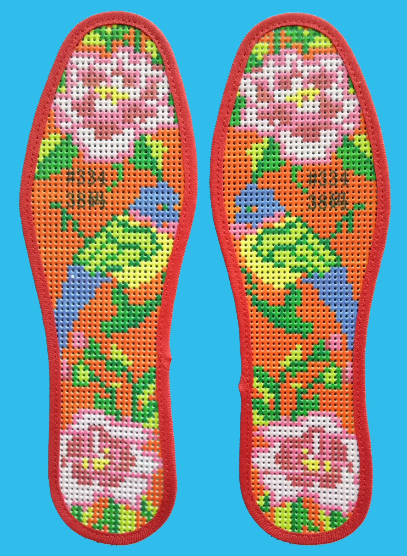 绣花鞋垫的由来,漂亮的绣花鞋垫