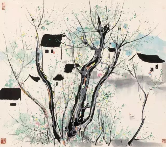 历代著名画家画春天,画家笔下的春天图片